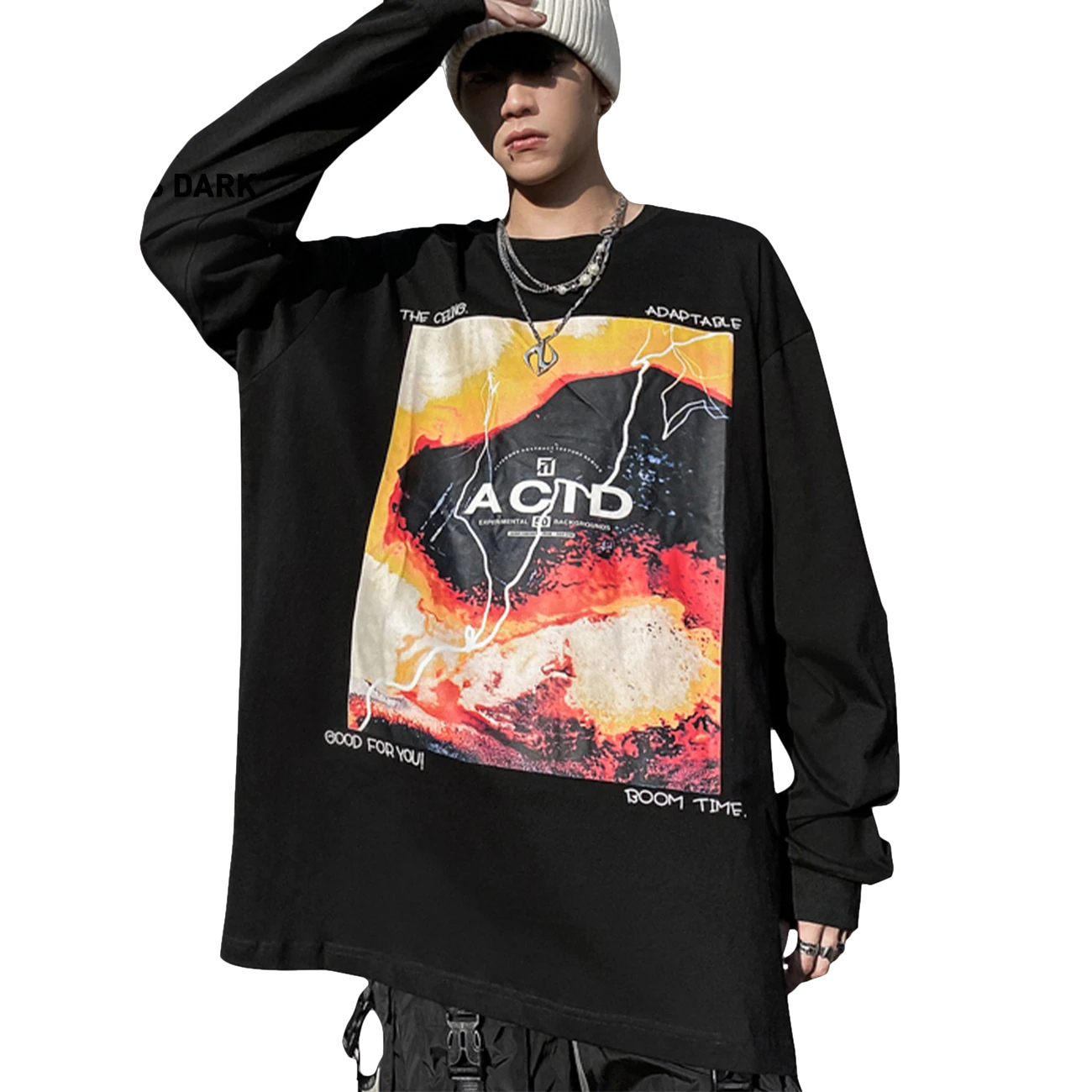 Cyberpunk techwear shirt