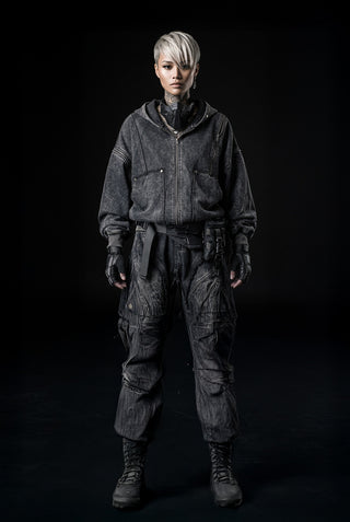 Black hoodie streetwear