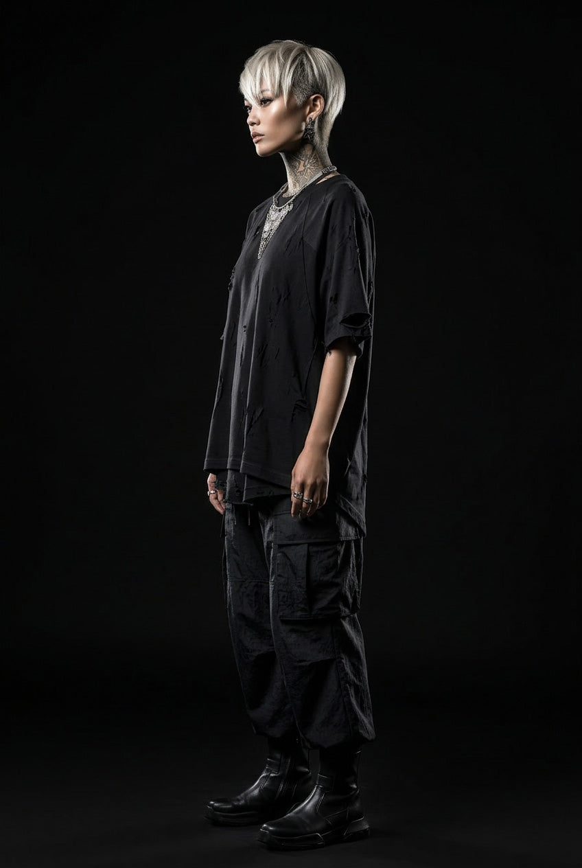 Cyberpunk techwear shirt