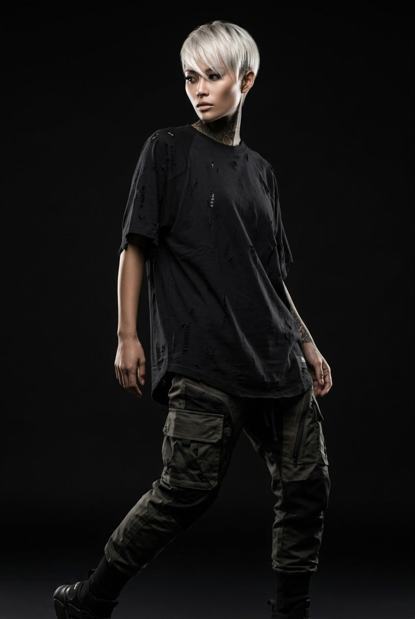 Cyberpunk techwear shirt