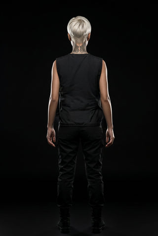 Black tactical vest