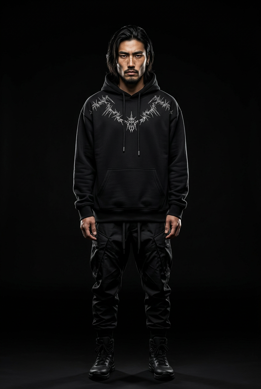 Japanese streetwear hoodie