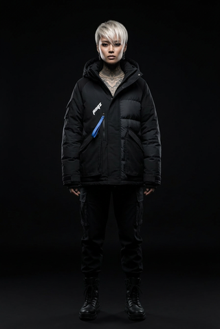 Oversized streetwear jacket