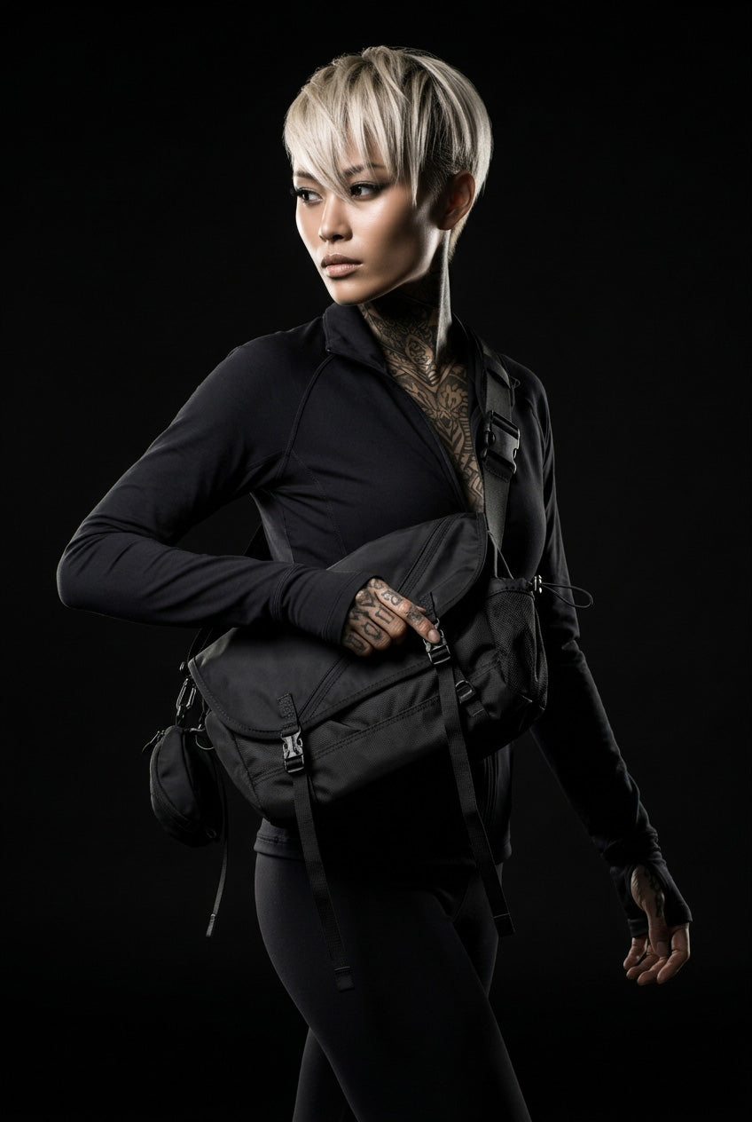 Techwear messenger bag