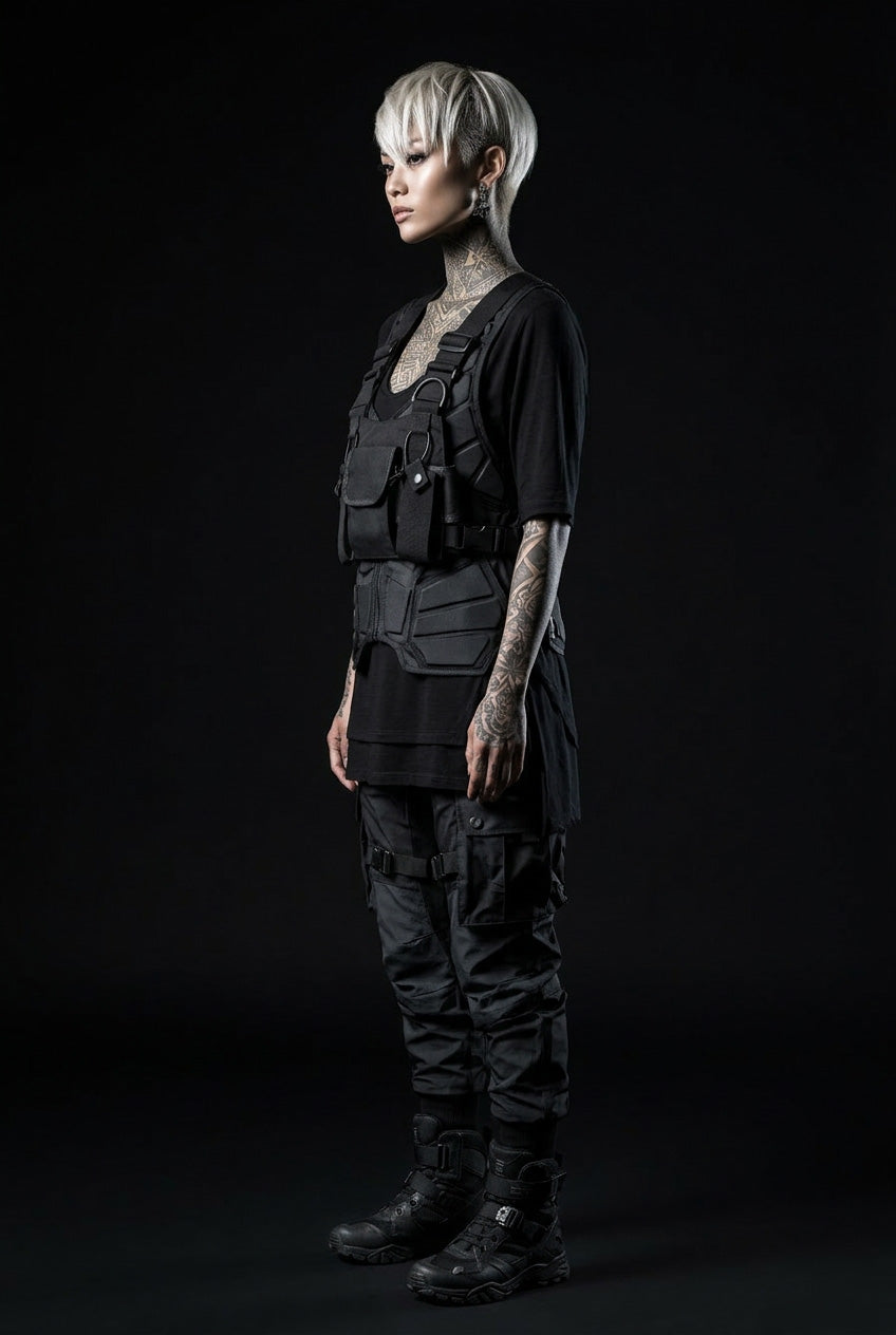 Techwear utility vest
