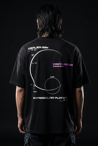 Black techwear T-shirt