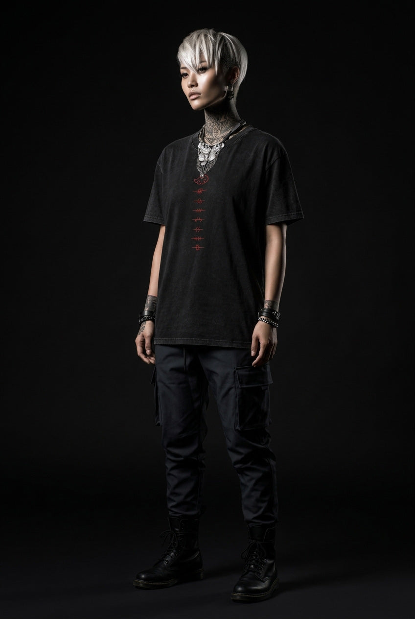 T shirt streetwear noir