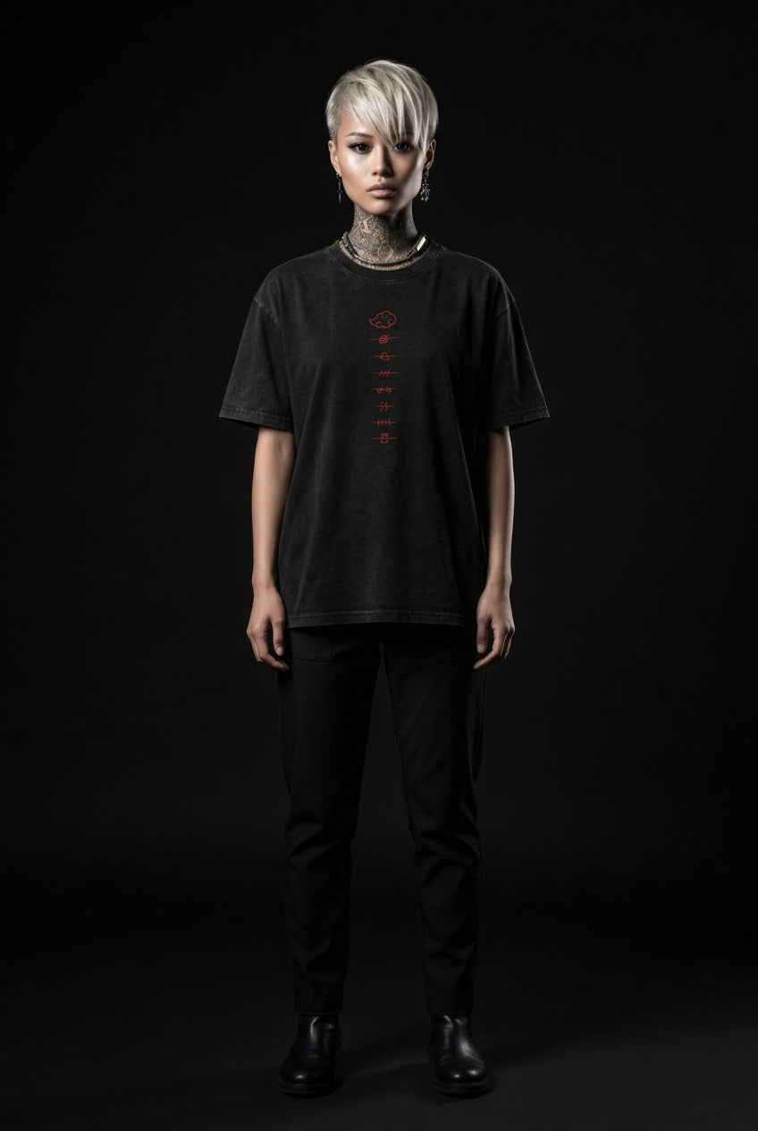 T shirt streetwear noir