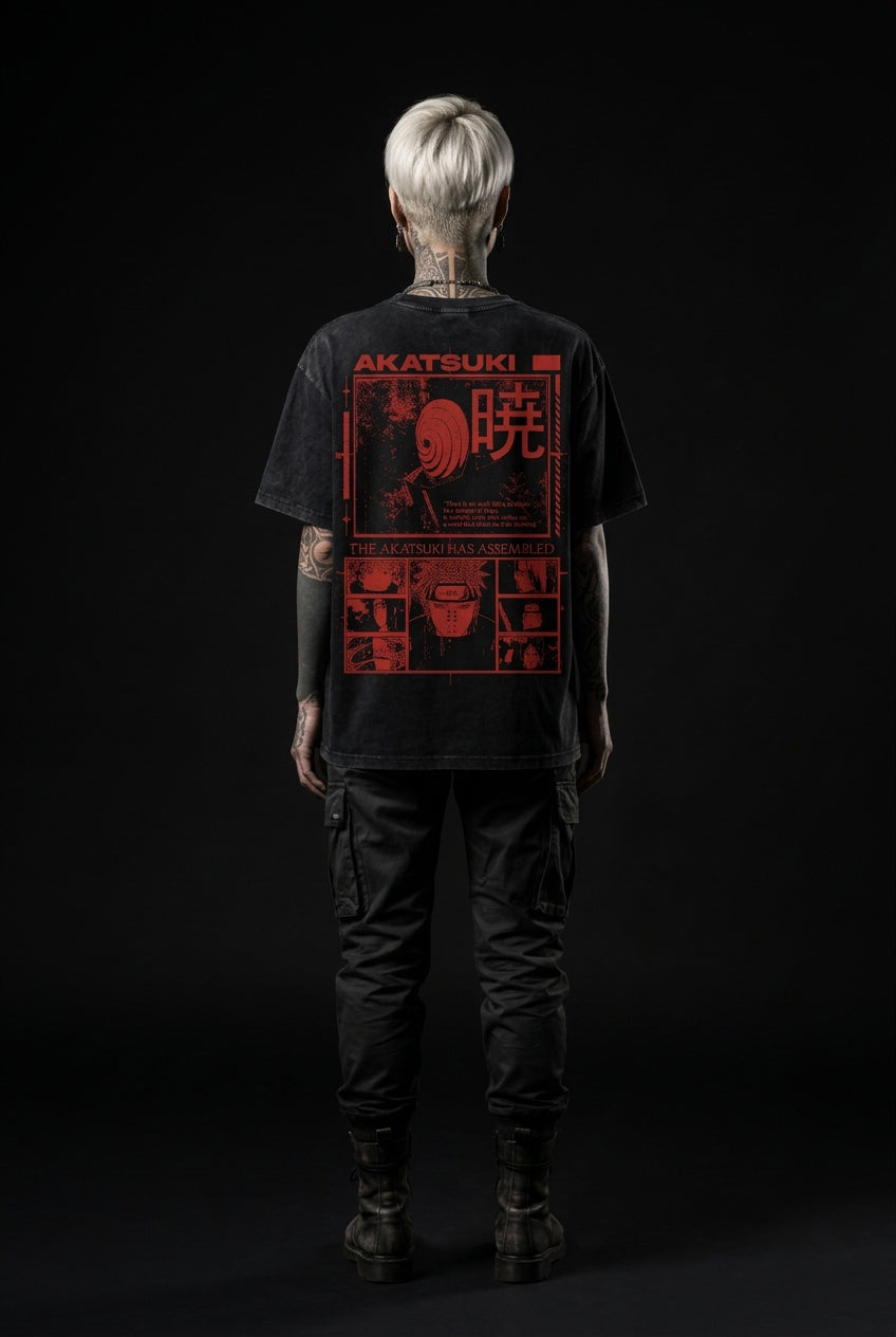 T shirt streetwear noir