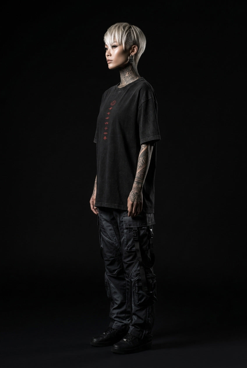 T shirt streetwear noir