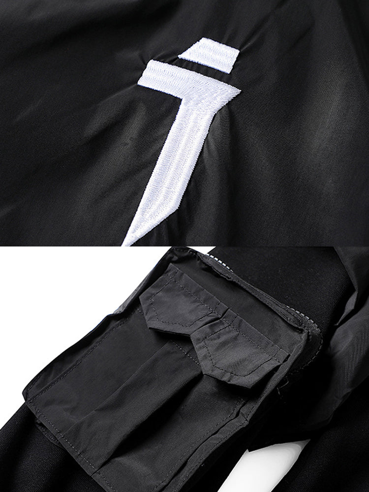 Black hoodie streetwear