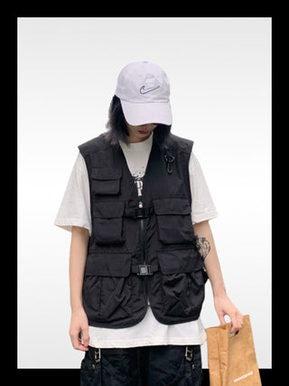 Black tactical vest