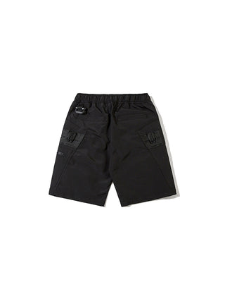 Techwear cargo shorts