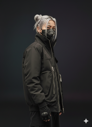 Streetwear bomber jacket