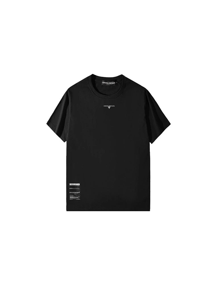 Black techwear T-shirt