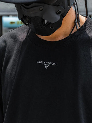 Black techwear T-shirt